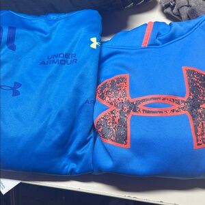 Under Armour Blue Hoodies